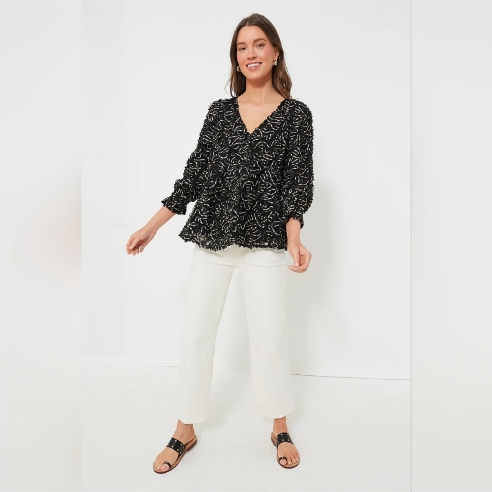 NWT Nightly Organza Easton Blouse Size S by Tuckernuck